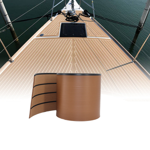 High Quality UV Resistant Yacht <strong>Flooring</strong> Mat <strong>PVC</strong> Material Deck <strong>Flooring</strong> Teak Decking Boat <strong>Flooring</strong> - Product Image 1