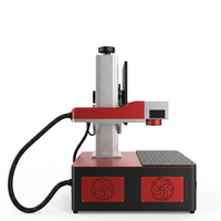 Mesin Penanda Laser Fiber Raycus 30W Baru, Akurasi Tinggi, Hemat Energi, CNC Portabel, Bench-Top BJJCZ EZCAD2 0.01-0.5mm DXF/AI