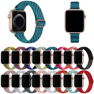 Bracelets de montre en tissu de nylon de remplacement de haute qualité en gros 16mm 18mm 20mm 22mm bracelets de montre en nylon pour <span class=keywords><strong>apple</strong></span> Iwatch - Product Image 1
