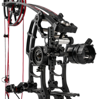 Ensemble professionnel d'arc à poulies composé et flèches pour le tir à l'arc en plein air, la chasse, 30-78 lbs, vente en gros