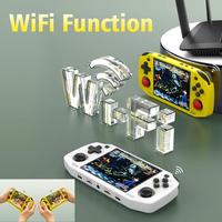 Console de jeu portable de poche R42 Pro WiFi Edition avec écran IPS de 4,3 pouces, Arkos 2.0, RK3326, double puce RAM, 64 Go, 128 Go