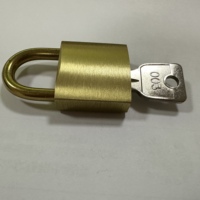 Serrure anti-feu de bonne qualité Australie manille en laiton massif clé en laiton 003 cadenas en laiton