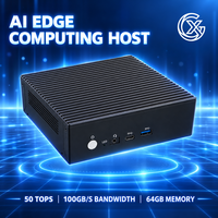 Host Komputasi AI Edge untuk Pabrik Cerdas, Desain Pendinginan Aktif Mini PC Industri