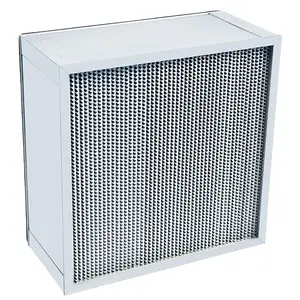 YANING Deep Pleated Separator Laminar Flow Hood H13 H14 Hepa Filter For electronic industry/Hospital