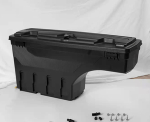 Pickup Truck Plastic Toolbox Storage Tool Box Swing Case For Pickup Truck Bed With Lock