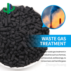 Prodotto dell'agente ausiliario chimico del mezzo filtrante <span class=keywords><strong>di</strong></span> trattamento dell'acqua adsorbente del carbone attivo pelletizzato - Product Image 5