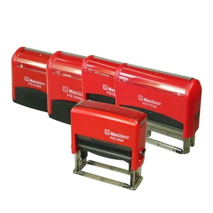 Timbro fai da te fornisce <span class=keywords><strong>2</strong></span> colori maniglia in gomma logo personalizzato auto inchiostro timbro materiale in bianco per la realizzazione di francobolli - Product Image 4