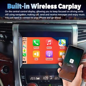 Pantalla Android 13 de 128 GB con Control por Voz IA para Toyota Vellfire 2011-2014 y Alphard 20, GPS, CarPlay, Radio para Auto, Reproductor Multimedia de Video - Product Image 6