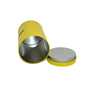 Round Tinplate Can Custom Logo Collagen Powder Tea Supplement Airtight Metal Packaging <b>Tin</b> Jar - Product Image 6
