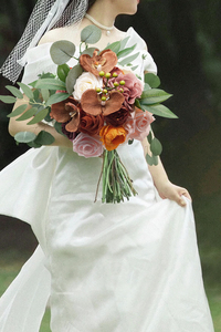 Usine Belle DIY Soie et PE Boîtes Emballage Fleurs Créations Cadeaux Uniques pour Mariages et Occasions Caractéristiques Préservées - Product Image 6