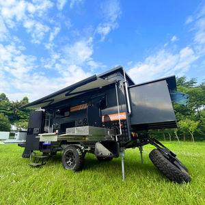 Roulotte ibrida leggera da 15 piedi per <span class=keywords><strong>camper</strong></span> fuoristrada in alluminio di alta qualità 2026 <span class=keywords><strong>con</strong></span> tenda da campeggio pop-top 4x4 - Product Image 1