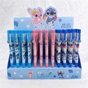 Yubon 60 pièces/<span class=keywords><strong>lot</strong></span> Stylos gel à pression à motifs <span class=keywords><strong>de</strong></span> dessins animés, mignons, encre bleue 0,5 mm, stylos à <span class=keywords><strong>bille</strong></span>, papeterie, fournitures scolaires et <span class=keywords><strong>de</strong></span> bureau - Product Image 1