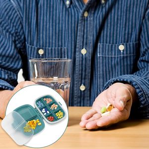 กล่องใส่ยา7วันภาชนะใส่ยาทำจากฟางข้าวสาลีใส่ยาโลโก้ที่เป็นมิตรต่อสิ่งแวดล้อมรายสัปดาห์ - Product Image 3