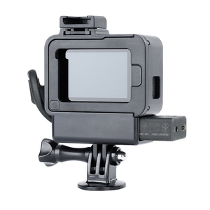 Adaptateur de microphone pour caméra d'<span class=keywords><strong>action</strong></span> HONGDAK, boîtier <span class=keywords><strong>noir</strong></span> pour GoPro 7 6 5, accessoires pour vlog - Product Image 4