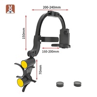 Dental Loupe Magnifier Dental Magnifiers 2.5x 3.5x Dental Loupes Binocular Magnifying Glass Ergonomic Dental Loupes LED 3.5x