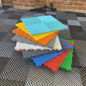 Outdoor and Indoor Garage Floor Water Proof Anti Slip Rubber Floor Puzzle Garage for Man Cave Manufacturer China