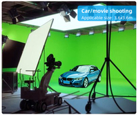 Fond de photographie pliable Selens 1,5 m 2 m 2,4 m 3,6 m noir vert ChromaKey pour studio et cinéma