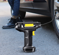 Pompe gonflable filaire Pompe à air portable Gonfleur de pneu Gonfleur de pneu numérique Pompe à air électrique
