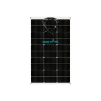 Kit de panneaux solaires semi-flexibles de qualité marine, étanches, 12V 100W 150W 200W et 300W avec contrôleur pour bateau, camping-car, caravane