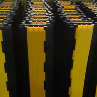 Outdoor Heavy Duty Defender Channels Rubber Made Cable Protector Channel Roadway Durable Safety Cable Ramp for Road Safety