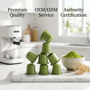 Private Label Organic Matcha Green Tea Pods Aluminum Capsules Nespresso Compatible Stone Ground Matcha Wholesale Supplier - Product Image 2