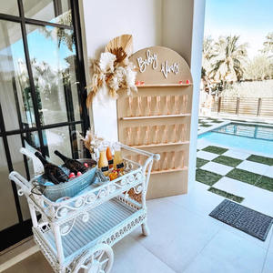 ชั้นวางของติดผนังสไตล์คันทรี่ ทำจากไม้ สำหรับจัดเก็บและโชว์สินค้า ผลิตอย่างมืออาชีพ - Product Image 2