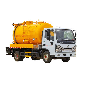 Dongfeng 4*2 5000 litros camiones de succión de aguas residuales al vacío a la venta en octubre - Product Image 2