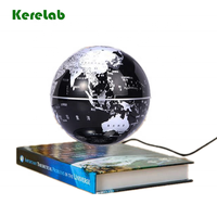Mapa del mundo giratorio levitando flotante pantalla globo levitación magnética