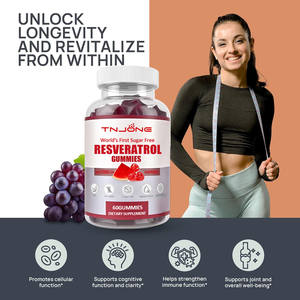 פרטי תווית מפעל resveratrol gummies ענבים זרע תמצית resveratrol gummies נוגד חמצון - Product Image 6
