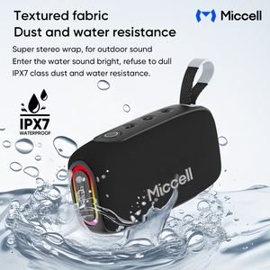 Miccell 20W Portable Bt Speaaker Wireless IPX7 Waterproof Radio Mini Usb Outdoor <strong>Rock</strong> Small Wireless <strong>Speaker</strong> for Sport - Product Image 1