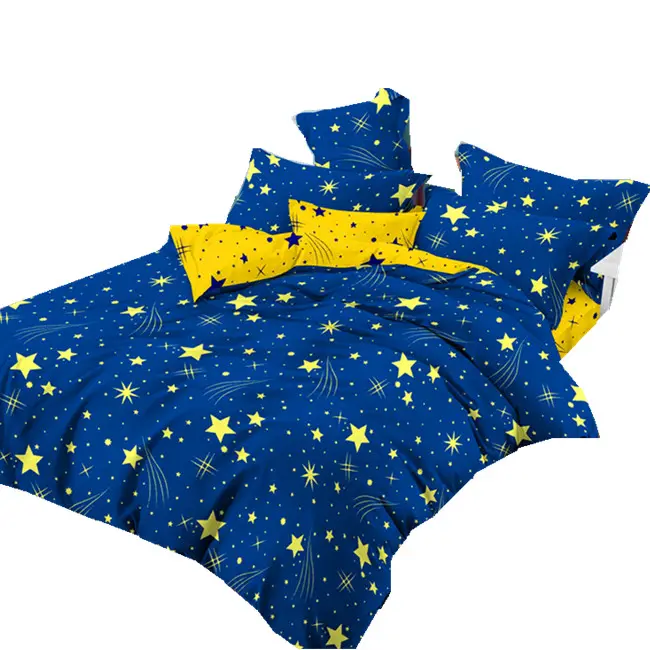 Bán Buôn Chất Lượng Tốt Coton Chất Liệu Bedding Set Dễ Thương Tấm Ga Trải Giường 3 D Ga Trải Giường Comforter Đặt Bộ Đồ Giường Cho Cameroon