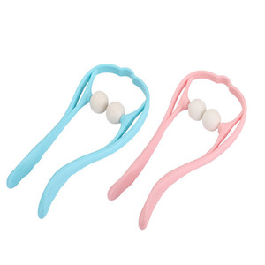 Jambe lombaire abdomen cou masseur thérapie cou épaule double point rouleau <span class=keywords><strong>auto</strong></span>-<span class=keywords><strong>massage</strong></span> outils soulager la pression des mains <span class=keywords><strong>Massage</strong></span> profond - Product Image 6