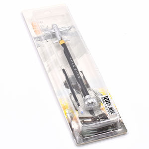 Nouveau design de stylo gel de recharge remplaçable en alliage de zinc modèle d'avion <span class=keywords><strong>Jedi</strong></span> Game Style 20cm - Product Image 6