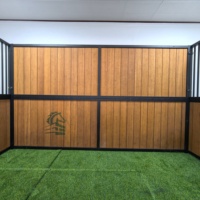 Materiales de Construcción Completos para Establos, Panel Prefabricado de Estilo Europeo de Lujo, Duradero y de Larga Duración para Caballos