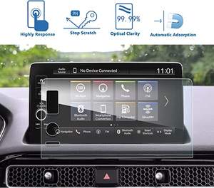 Vidrio templado GPS para Honda CRV Protector de pantalla de vidrio de 9 pulgadas Civic HRV Integra <span class=keywords><strong>Pilot</strong></span> Ridgeline accesorios de Interior de coche - Product Image 4