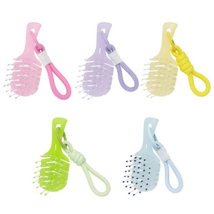 Nouvelle Arrivée 2026 – Super Mini Brosse à <span class=keywords><strong>Cheveux</strong></span> Porte-clés, Massage du Cuir Chevelu, Démêlante, Peigne de Poche, Breloque de Sac à Main - Product Image 5