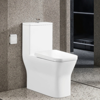 WC en céramique de couleur blanche, vente en promotion, chasse d'eau Tornado, prix économique, sanitaire, à poser au sol, WC en céramique, WC certifié CUPC