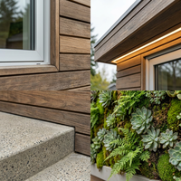 Conteneur de luxe écologique en acier inoxydable, design biophilique durable pour bureau, villa préfabriquée, hôtel, studio de jardin