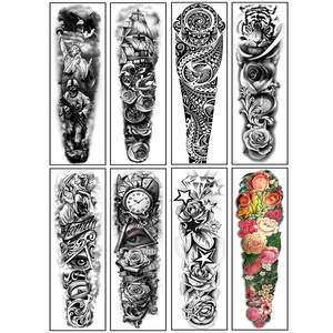 Tatuajes Temporales de <span class=keywords><strong>Henna</strong></span> con Diseño de Loto Personalizado para Hombre y Mujer - Product Image 2