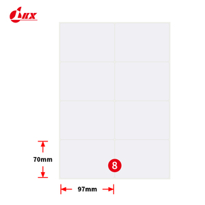 Étiquettes en feuille A4, étiquettes d'expédition avec code-barres, étiquettes FBA, autocollants adhésifs en papier durable pour utilisation en supermarché - Product Image 5