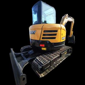 Mini-excavatrice Sany 5 tonnes, 5,5 tonnes, 6 tonnes, modèle SY55U, excavatrice sur chenilles, peu d'heures de service, moteur et pompe de bonne qualité, SY75C, SY35 - Product Image 3