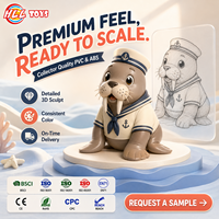 Figurine de jouet Mors sur mesure HLL OEM ODM, échelle compacte, détails peints, base solide, décoration de chambre, cadeau pour fan d'anime