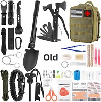 Ensemble d'outils de survie multifonctionnels pour le camping PTGE, trousse de premiers soins, équipement d'urgence SOS, Yiwu