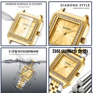 Reloj de Cuarzo Clásico para Mujer, Superventas 2026, con Diamantes CVD, Acero Inoxidable, Joyería de Lujo, Los Mejores Relojes de Lujo - Product Image 4