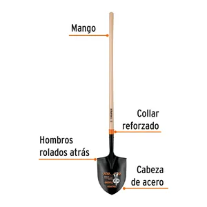 Truper Pelle d'irrigation T-2000 avec manche de 45 'de long - Product Image 2