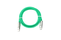 Arnés de Conexión Rápida USB C de Cobre Desnudo de 8 Núcleos de TPU de Silicona para Dispositivos Móviles Android