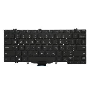 Bàn phím máy tính xách tay cho Dell Latitude 7300 5300 5310 2 trong 1 với đèn nền chúng tôi bố trí bàn phím máy tính xách tay mới màu đen sn7281 - Product Image 1