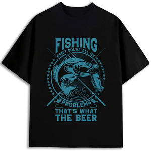 Camiseta de Hombre al por Mayor, 100% Algodón, 180 g/m², Corte Regular, Manga Corta, Estampada con Patrón, Tela Jersey Anti-Pilling - Product Image 1