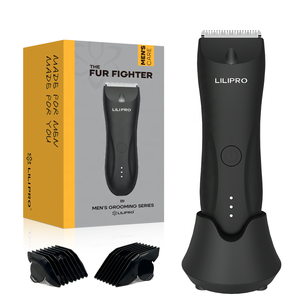 Recortadora <span class=keywords><strong>de</strong></span> vello íntimo LILIPRO Balls Trimmer con batería <span class=keywords><strong>de</strong></span> larga duración, afeitadora íntima impermeable, recortadora <span class=keywords><strong>de</strong></span> vello púbico para hombres. - Product Image 1