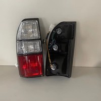 Feux arrière de voiture Feux arrière KZJ95 Fj90 Lc90 Fj95 3400 1998 1999 2000 2001 Rouge et blanc 2002 pour Toyota Prado Feu stop